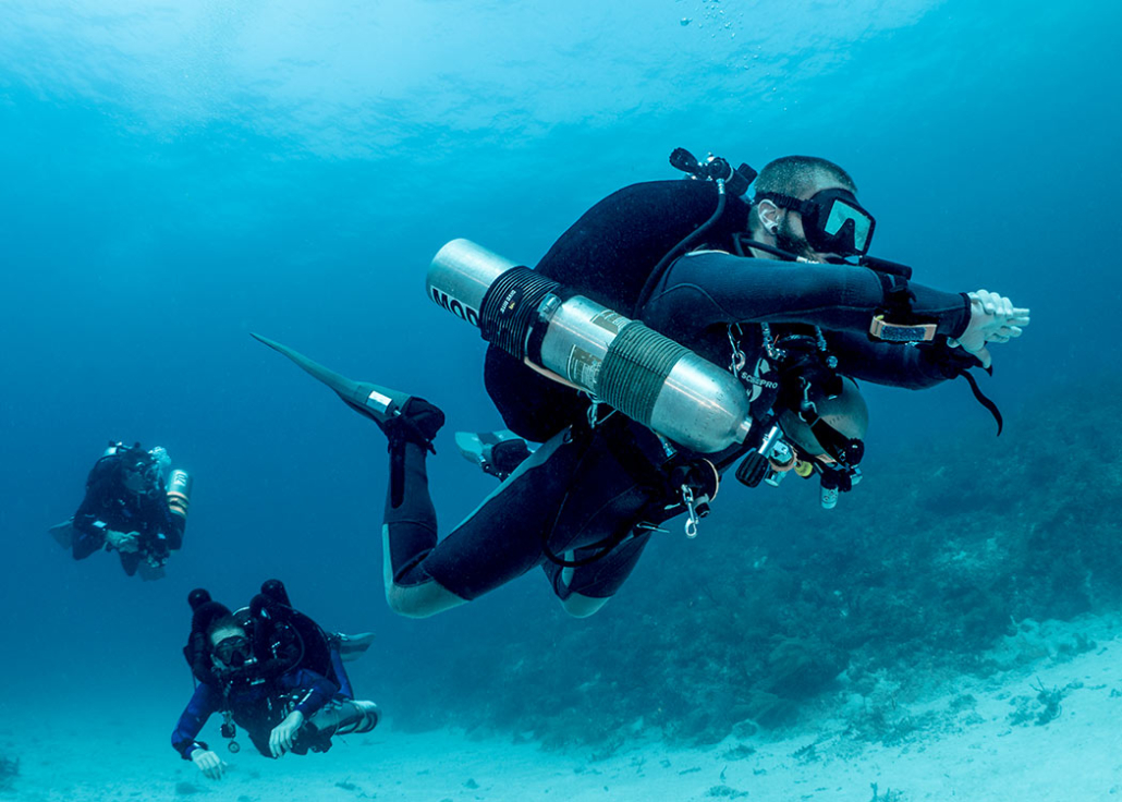 TDI diving photograph